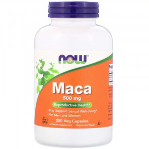 Мака Now Foods Maca 500 мг 250 капсул