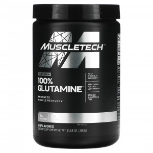 Глютамин MuscleTech Platinum 100% Glutamine 300 грамм