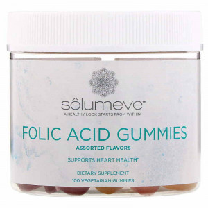 Solumeve Folic Acid Gummies 100 мармеладок