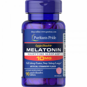 Мелатонин Puritan's Pride Melatonin 10 мг 90 таблеток