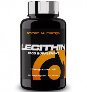 Соевый лецитин Scitec Nutrition Lecithin 1200 мг 100 капсул