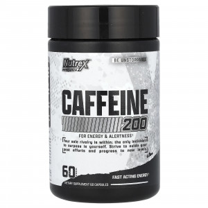 Кофеин Nutrex Research Caffeine 200 мг 60 капсул