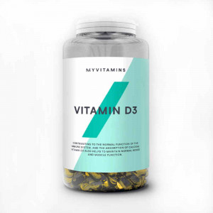 Myprotein Vitamin D3 2500 ME 180 капсул