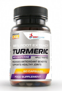 WestPharm Turmeric 500 мг 60 капсул