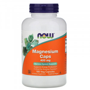 Магний Now Foods Magnesium Caps 400 мг 180 капсул