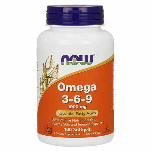Now Foods Omega 3-6-9 (100 капс.)