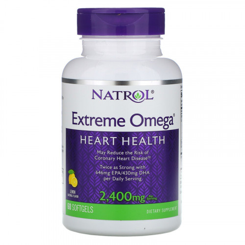 Natrol Extreme Omega 2400 мг Softgels (60 капс.)