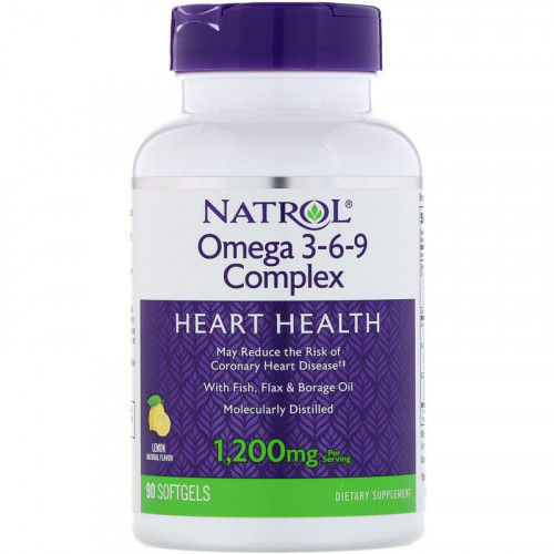 Natrol Omega 3-6-9 Complex (90 капс.)